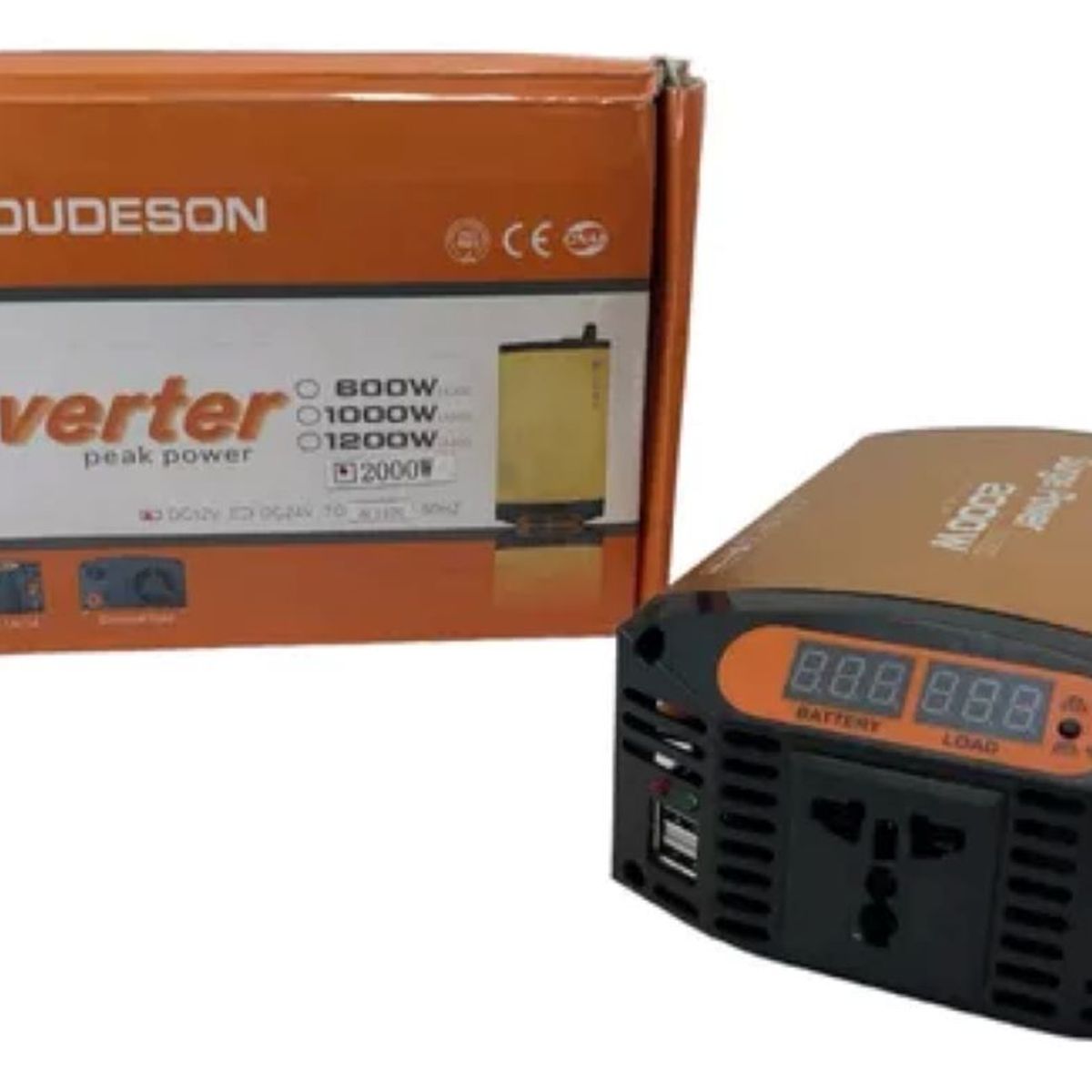 CHICAGO - Inversor Convertidor De Corriente 2000w Usb 12v - 110v