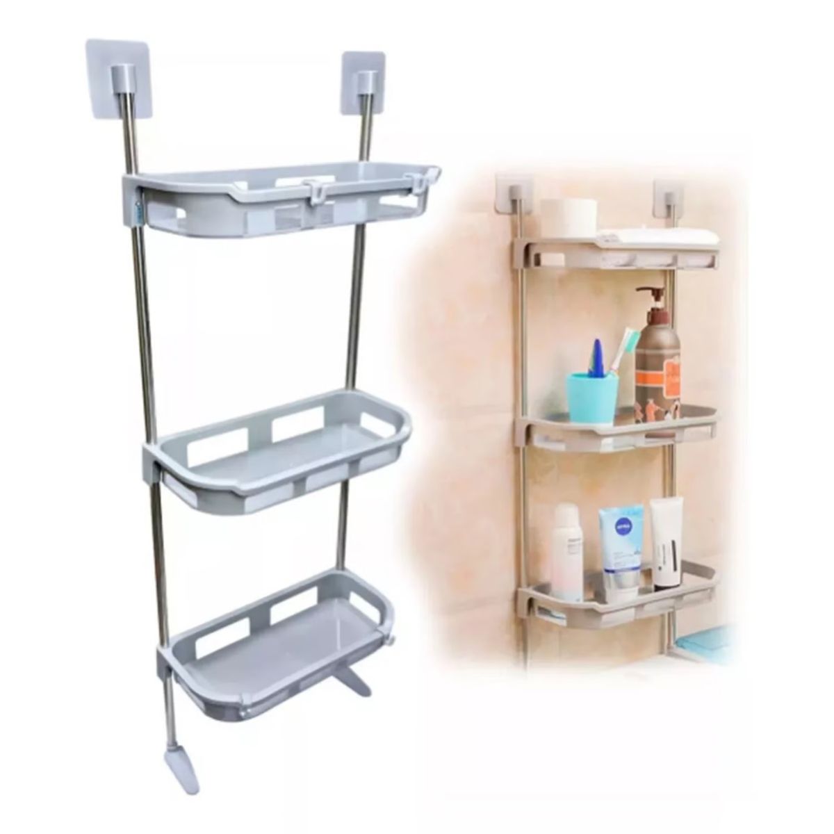 GENERICO - Organizador Para Baño Estante De Almacenamiento 3 Niveles