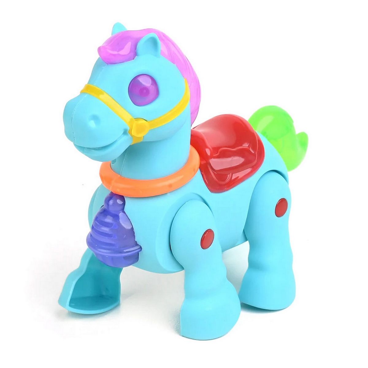 GENERICO - Robot Caballo Juguete Interactivo Musical Camina + Baterias