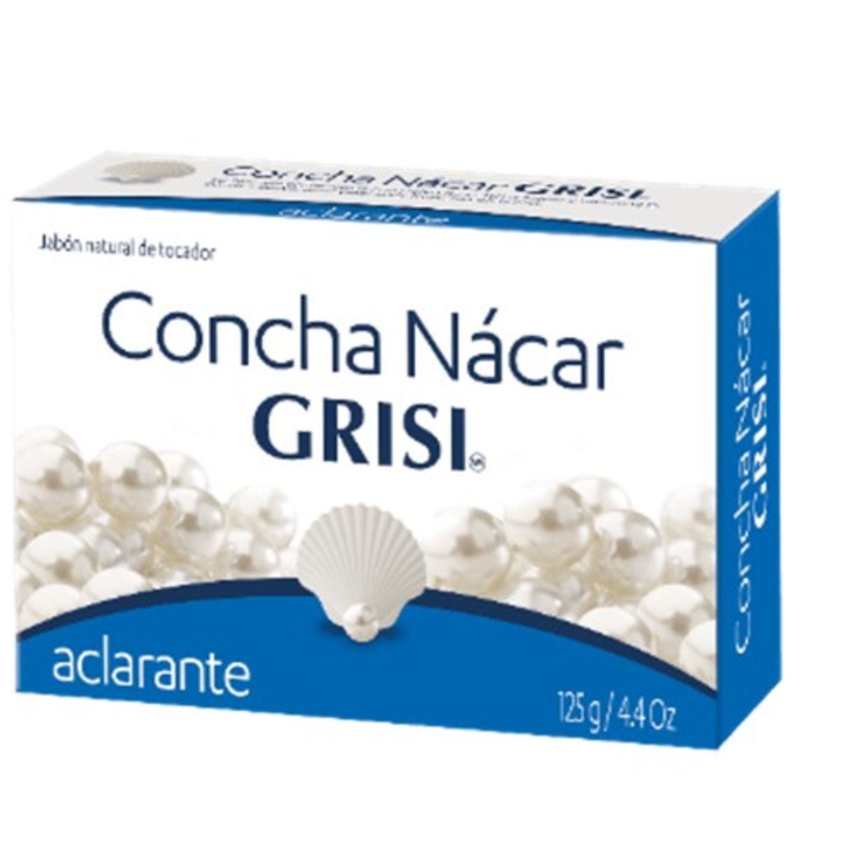 GENERICO - Jabon Barra Concha de Nacar 125g - Grisi