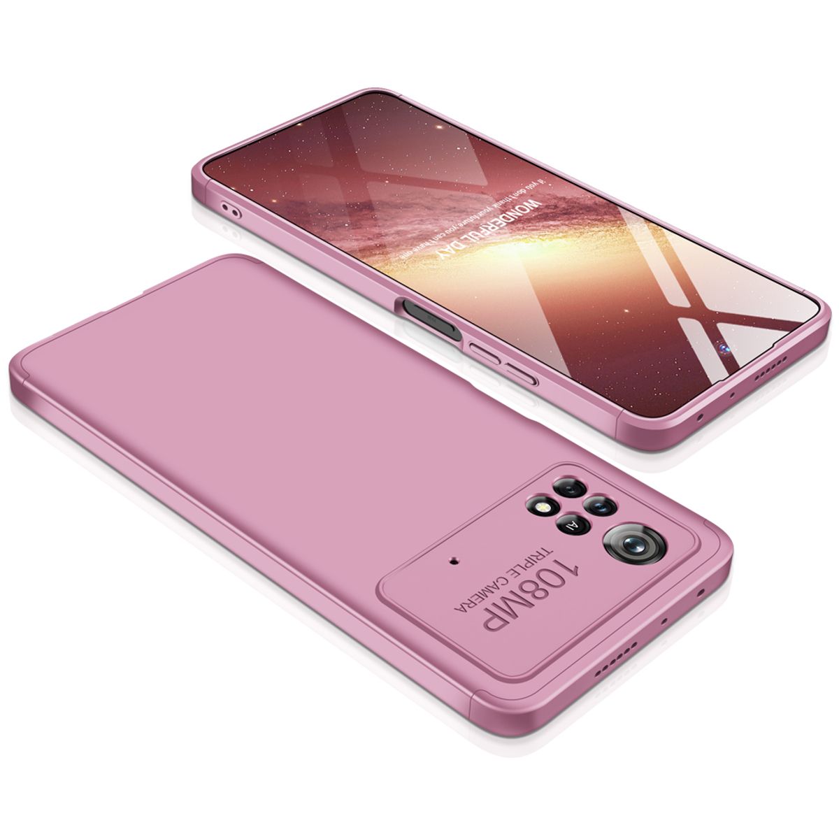 GENERICO - Funda Carcasa Estuche Protector Para Poco X4 PRO Rosa