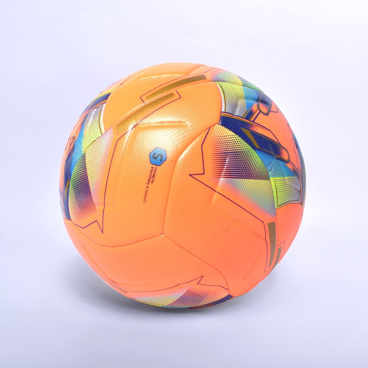 GOLTY - BALÓN DE FÚTBOL RÉPLICA GOLTY LATIR No5 COSIDO MÁQ NARANJA