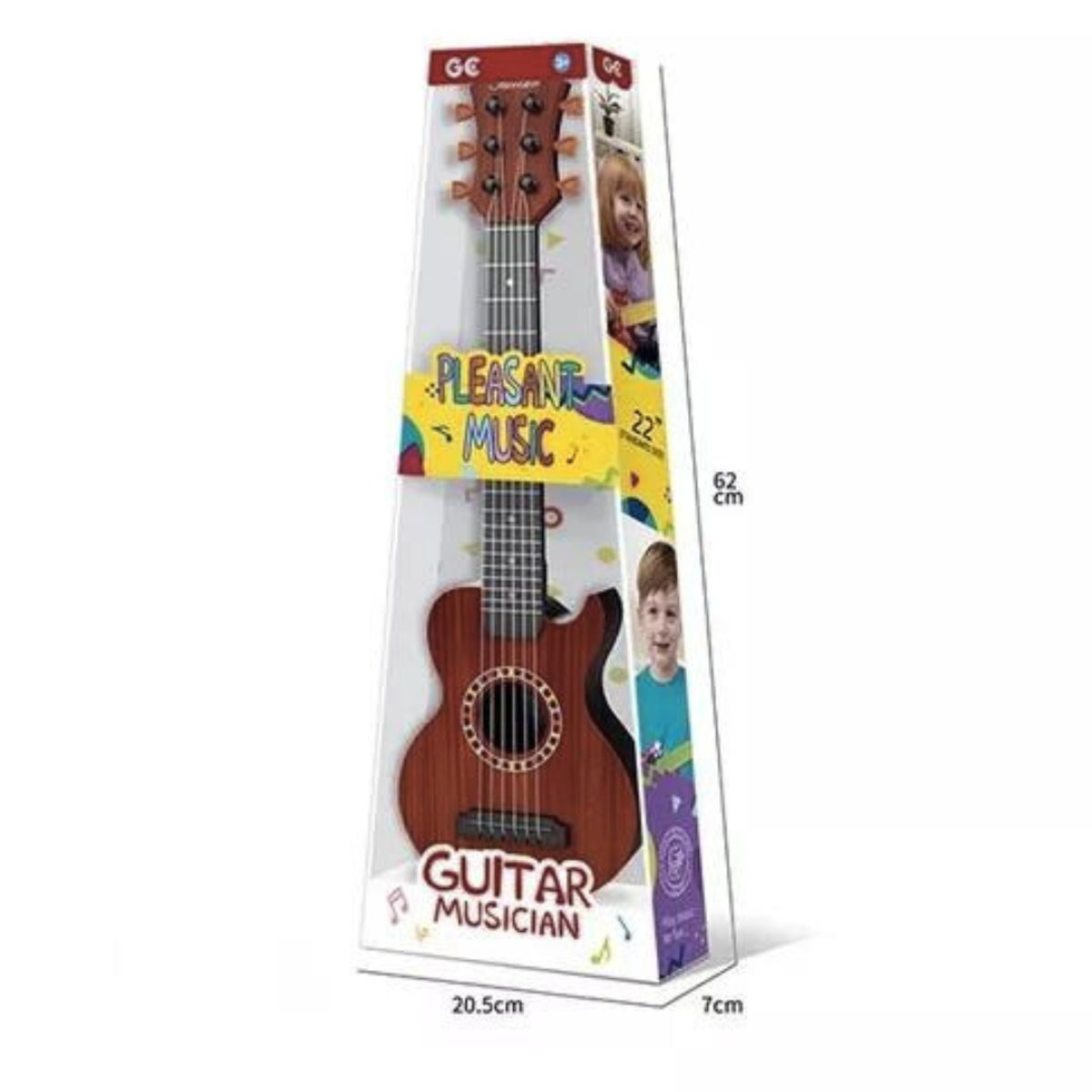 GENERICO - Guitarra Juguete Musical De Plástico 47cm