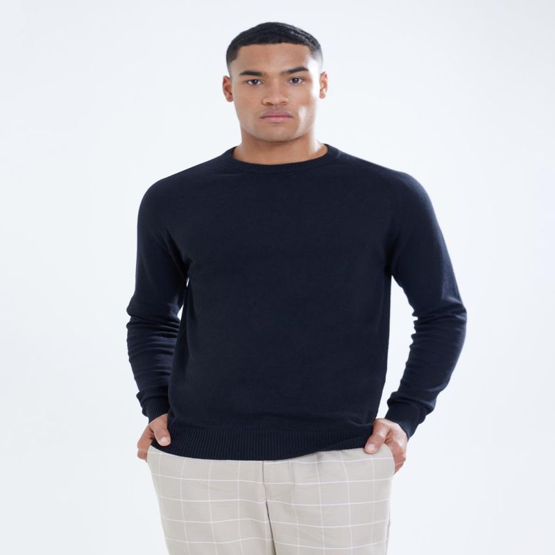 SEVEN SEVEN - Saco Para Hombre Cuello Redondo Color Negro Marca Seven Seven #45330223
