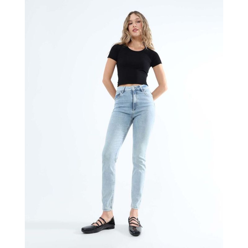 SEVEN SEVEN - Jean Para Mujer Skinny Color Azul Medio Marca Seven Seven #28160837