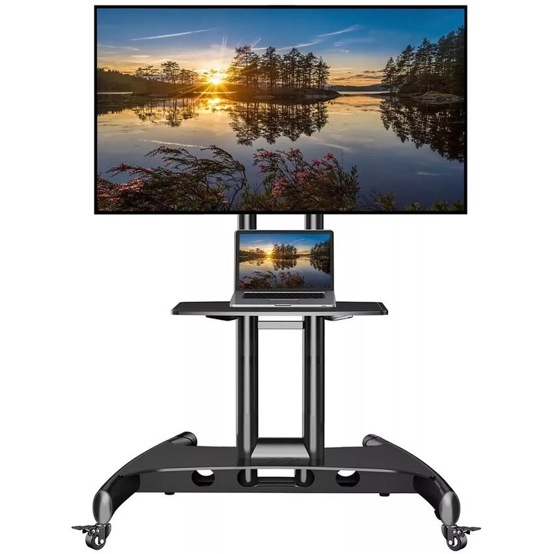 ONE PIXEL - Soporte TV Movil De Piso NB North Bayou 32 A 65 Pulgadas