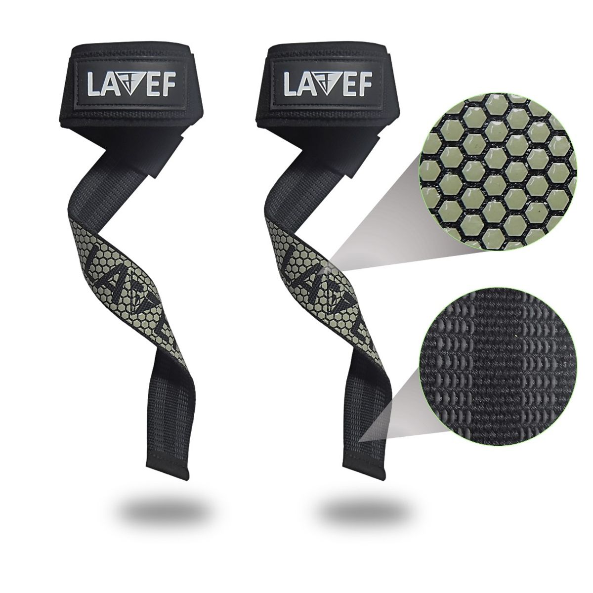 LAVEF - Correas Muñequeras Para Levantamiento De Peso Straps