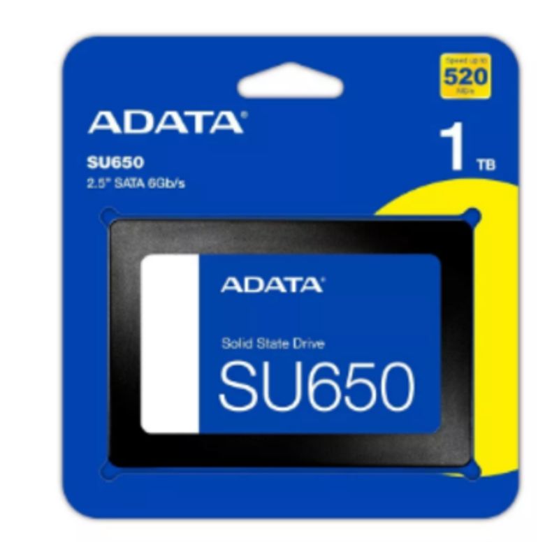 ADATA - Disco Estado Solido SSD Adata ASU650SS-1TT-R 1TB SSD
