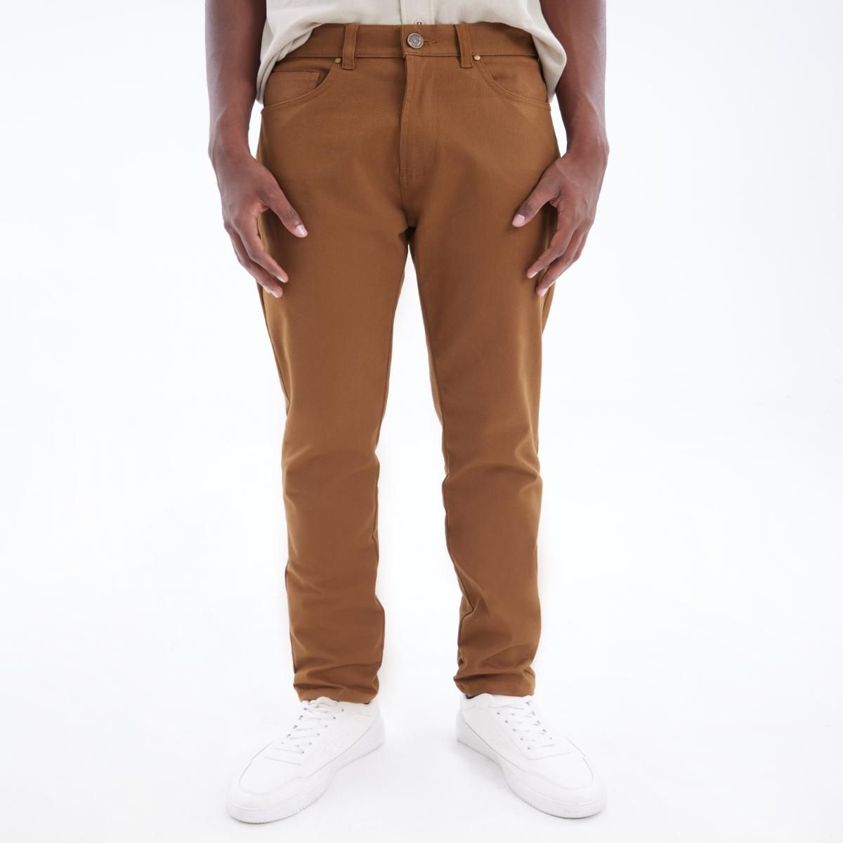 SEVEN SEVEN - Pantalon Para Hombre  Color Camel Marca Seven Seven #45070942