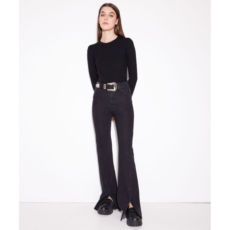 SEVEN SEVEN - Jean Para Mujer Flare Color Negro Marca Seven Seven #28160716
