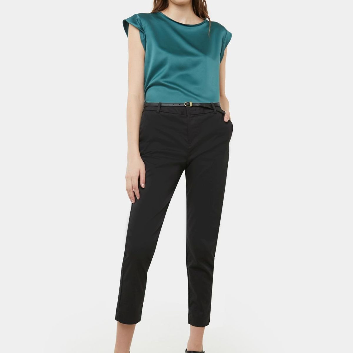SEVEN SEVEN - Pantalon Para Mujer Chino Color Negro Marca Seven Seven #28071261