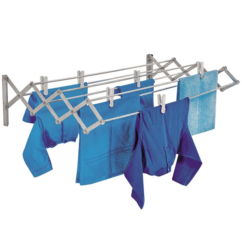 ONE PIXEL - Tendedero Ropa Plegable Expandible Moderno 80 Cm X 1 Metro