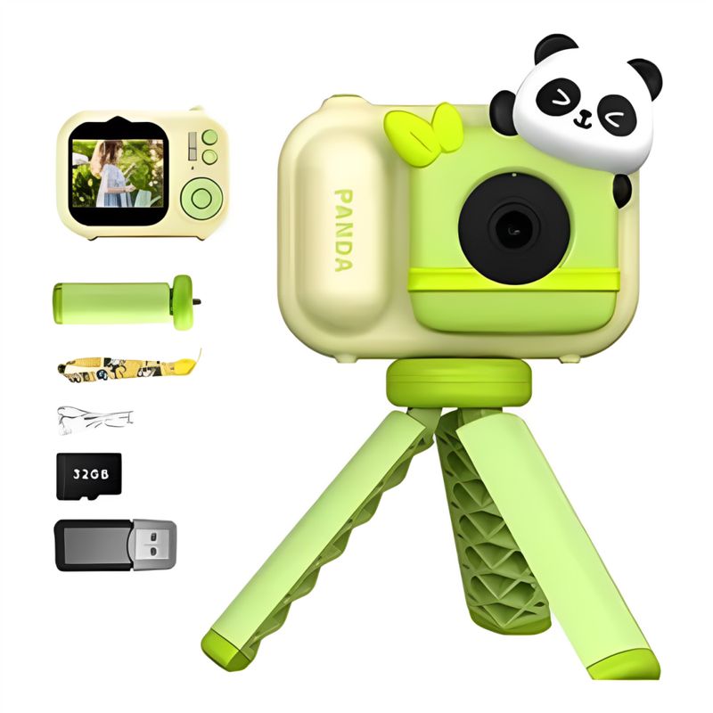 GENERICO - Camara Digital Para Niños Con Tripode Sd 32gb Xl880