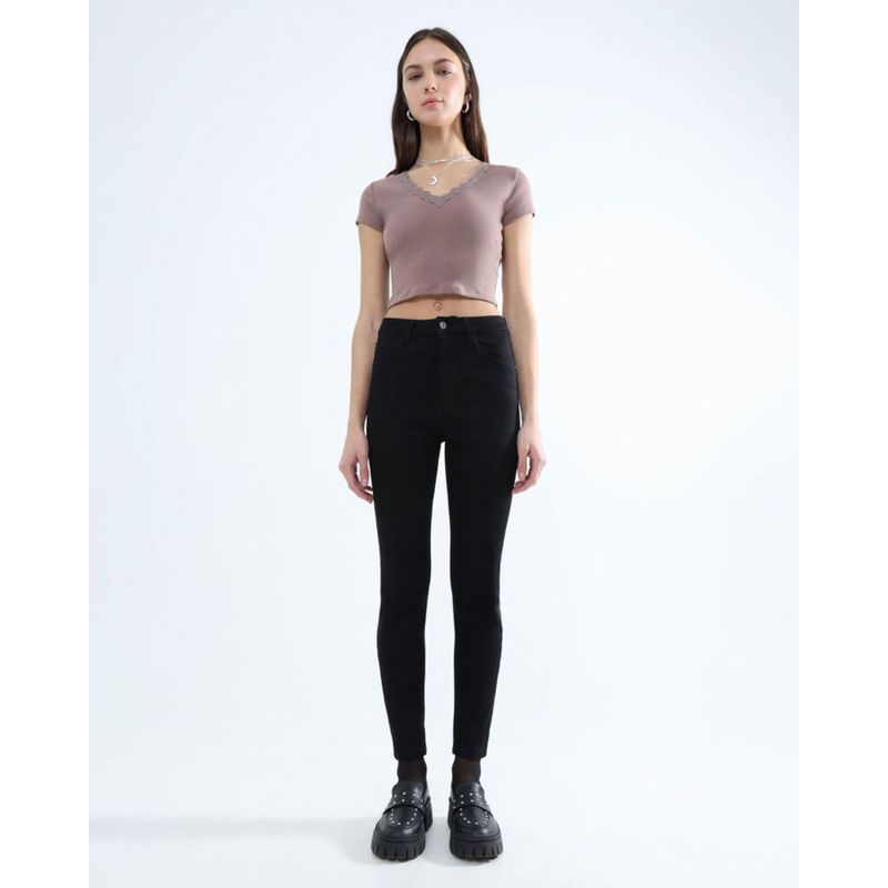 SEVEN SEVEN - Jean Para Mujer Skinny Color Negro Marca Seven Seven #28160834
