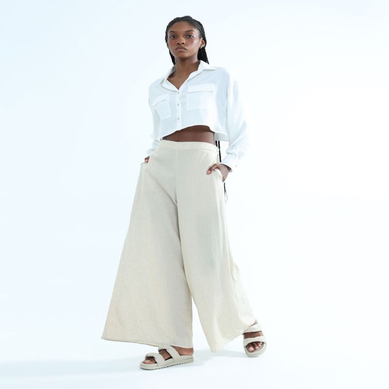 SEVEN SEVEN - Pantalon Para Mujer  Color Crudo Marca Seven Seven #28071719