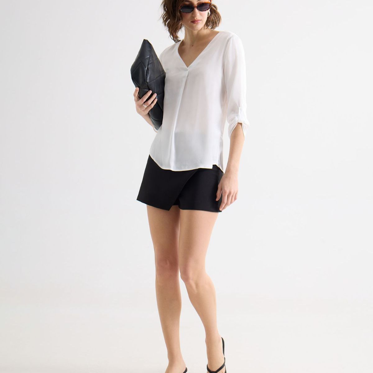 SEVEN SEVEN - Short Para Mujer  Color Negro Marca Seven Seven #28190927