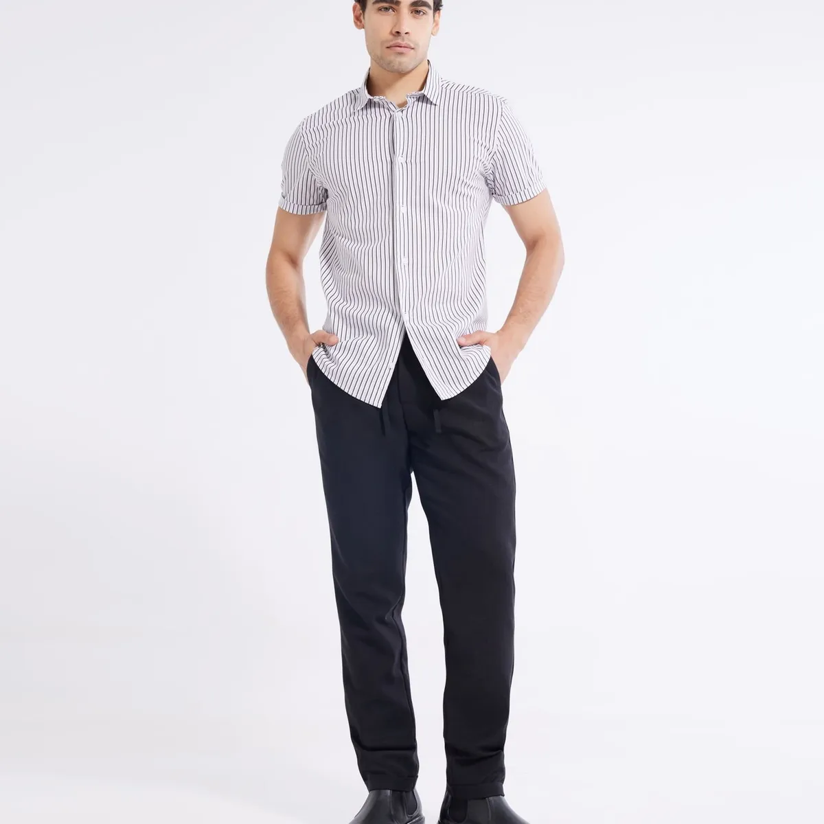 SEVEN SEVEN - Pantalon Para Hombre  Color Negro Marca Seven Seven #45070944