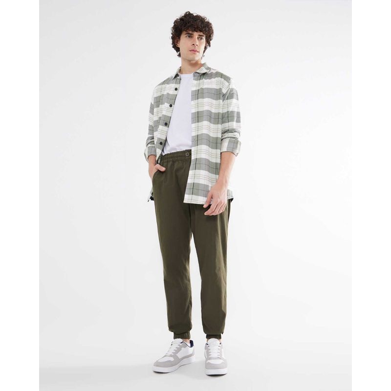 SEVEN SEVEN - Pantalon Para Hombre Jogger Color Verde Oscuro Marca Seven Seven #45070996