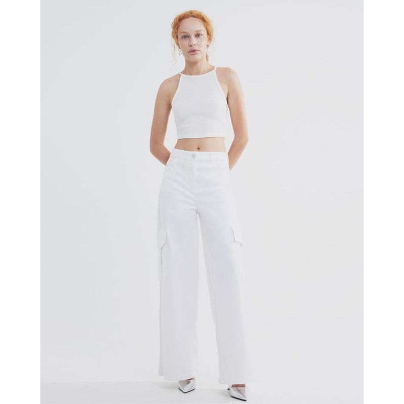 SEVEN SEVEN - Pantalon De Mujer Marca Seven Crudo En Viscosa #28071703