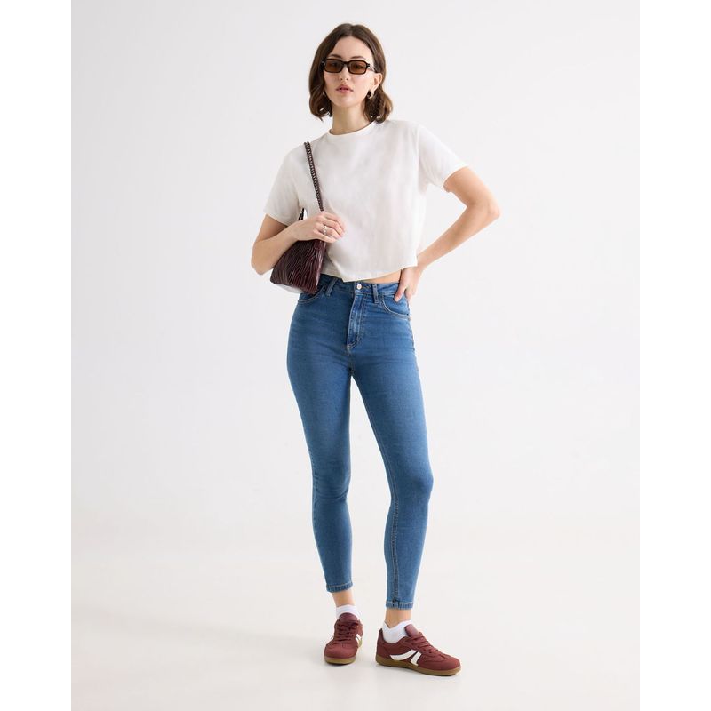 SEVEN SEVEN - Jean Para Mujer Skinny Color Azul Medio Marca Seven Seven #28160836