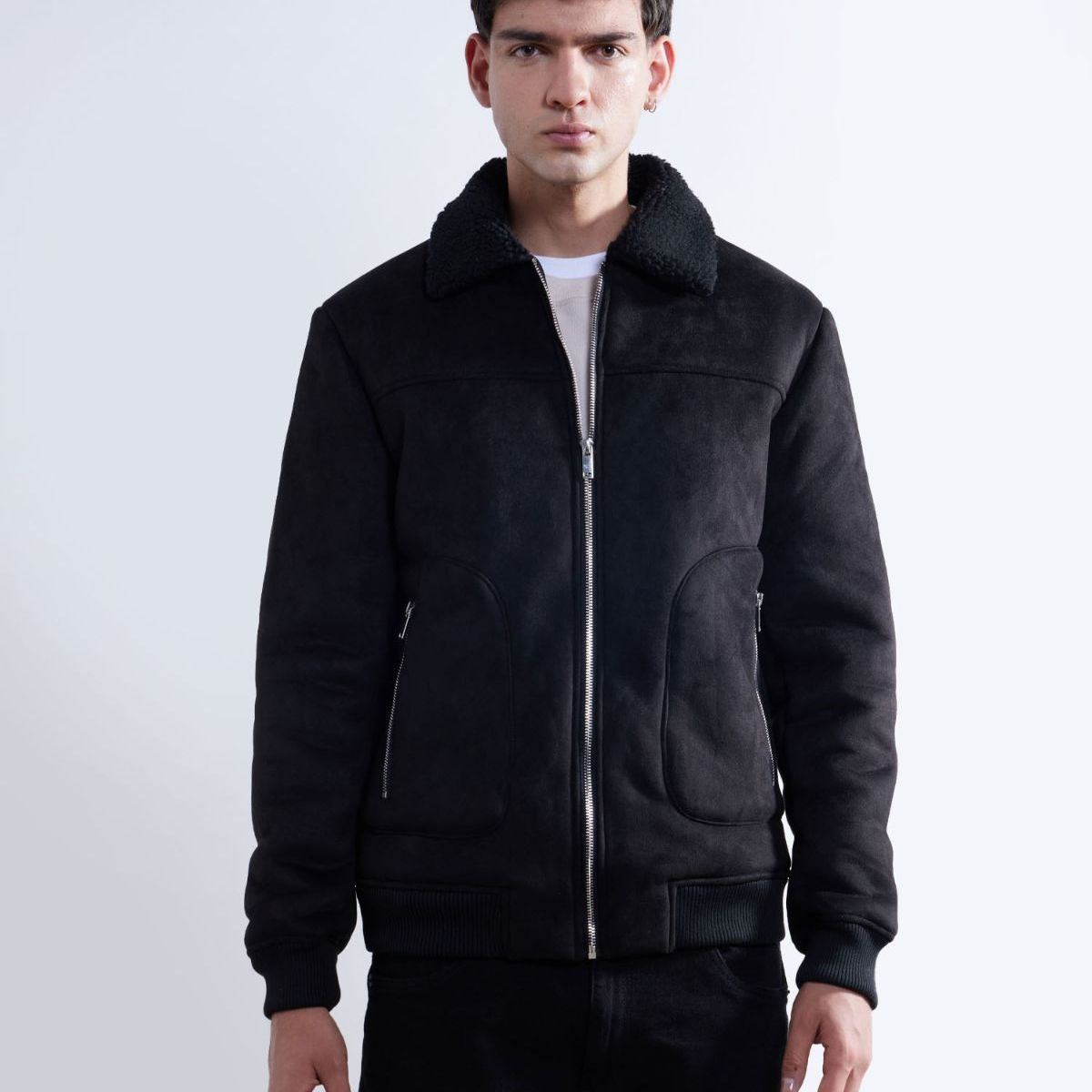 SEVEN SEVEN - Chaqueta Para Hombre Trucker Color Negro Marca Seven Seven #45080433