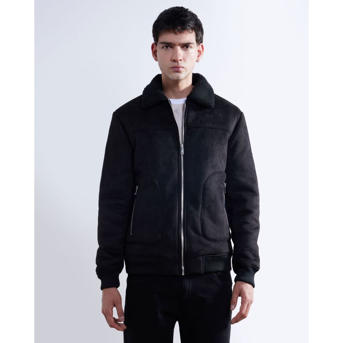 SEVEN SEVEN - Chaqueta Para Hombre Trucker Color Negro Marca Seven Seven #45080433