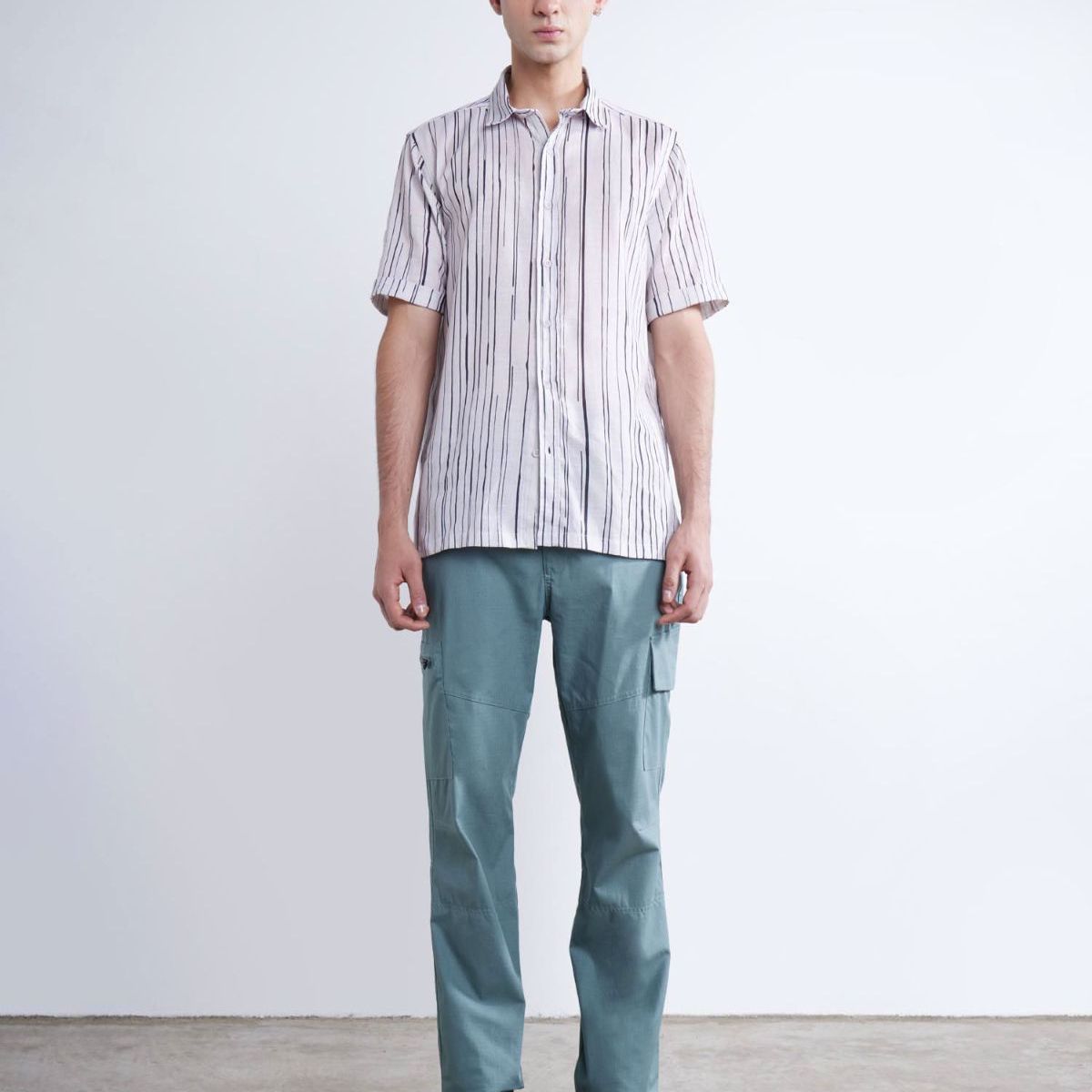 SEVEN SEVEN - Pantalón Parachute  Para Hombre Azul Seven Seven