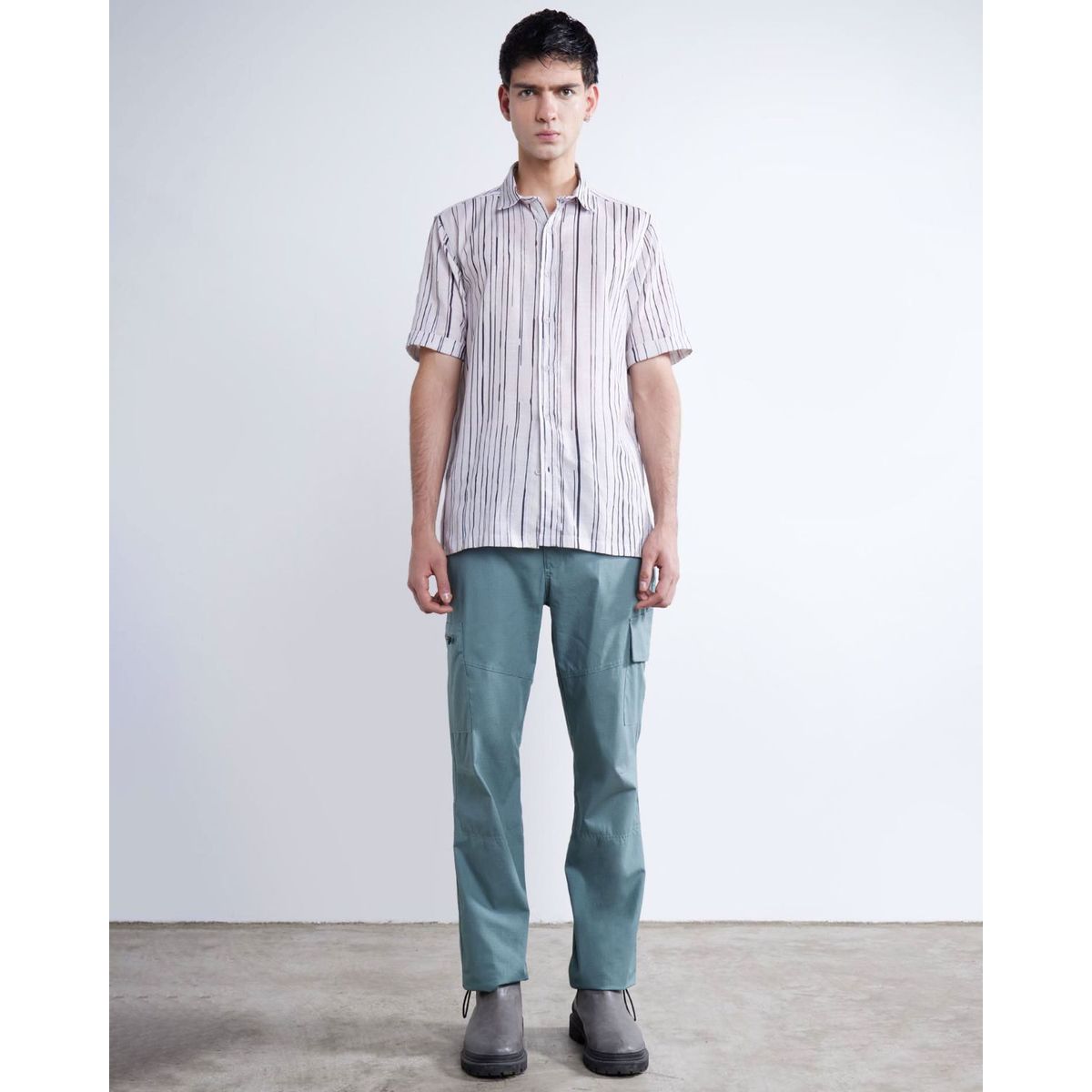 SEVEN SEVEN - Pantalón Parachute  Para Hombre Azul Seven Seven