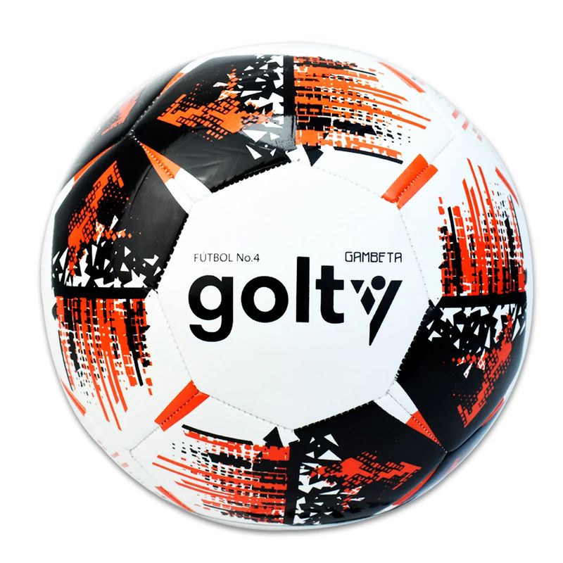 GOLTY - BALÓN DE FÚTBOL PARA NIÑOS GOLTY GAMBETA III No4 BLANCO