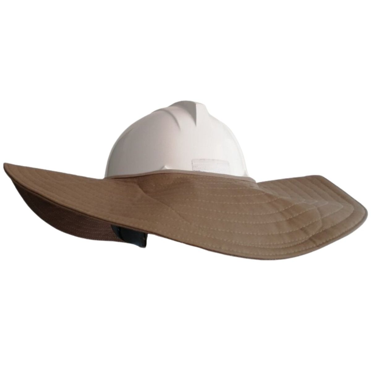 GENERICO - Sombrero Alerón Cubre Nuca Para Casco De Seguridad Beige