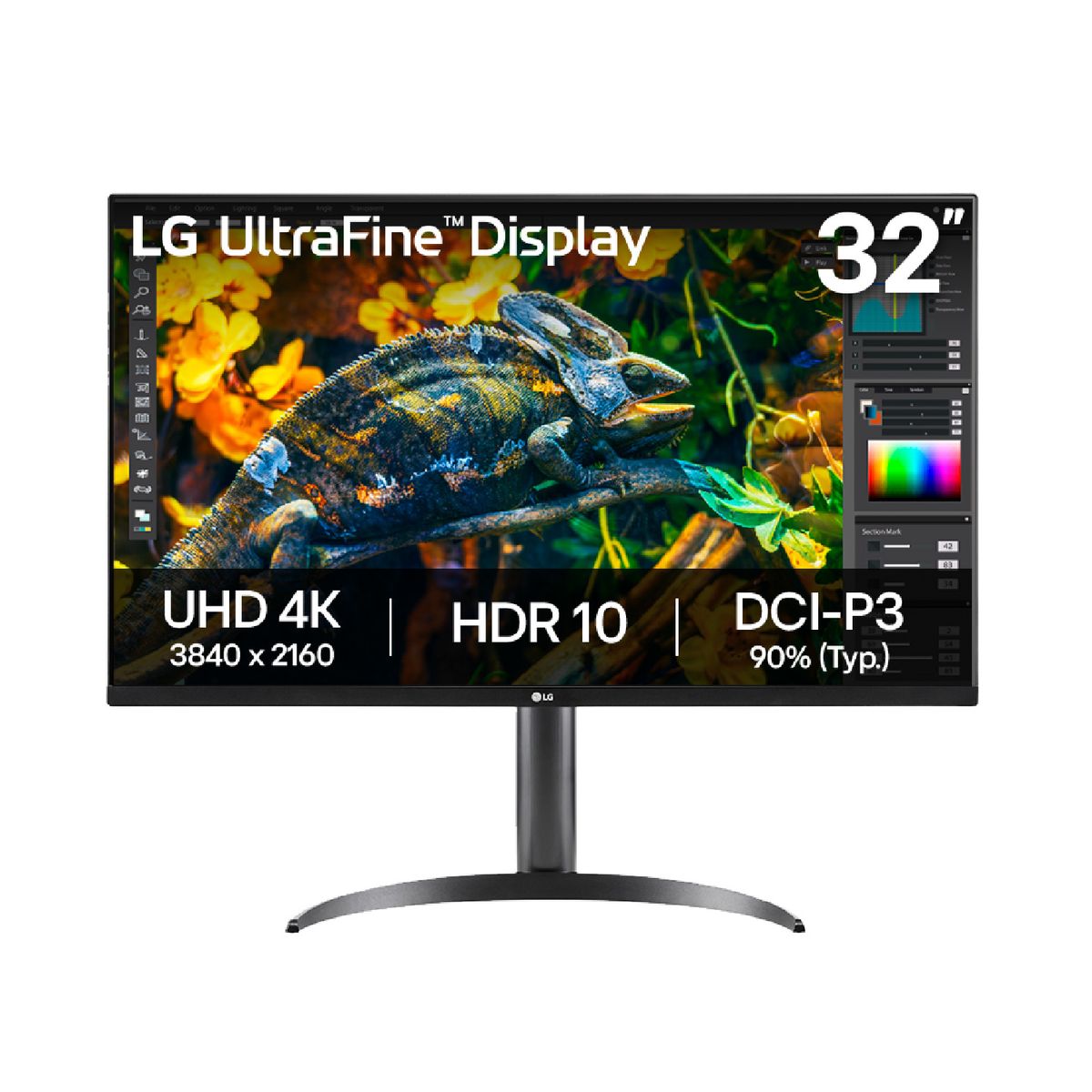 LG - Monitor Gamer LG 32UR550-B UHD 4K FreeSync 32"