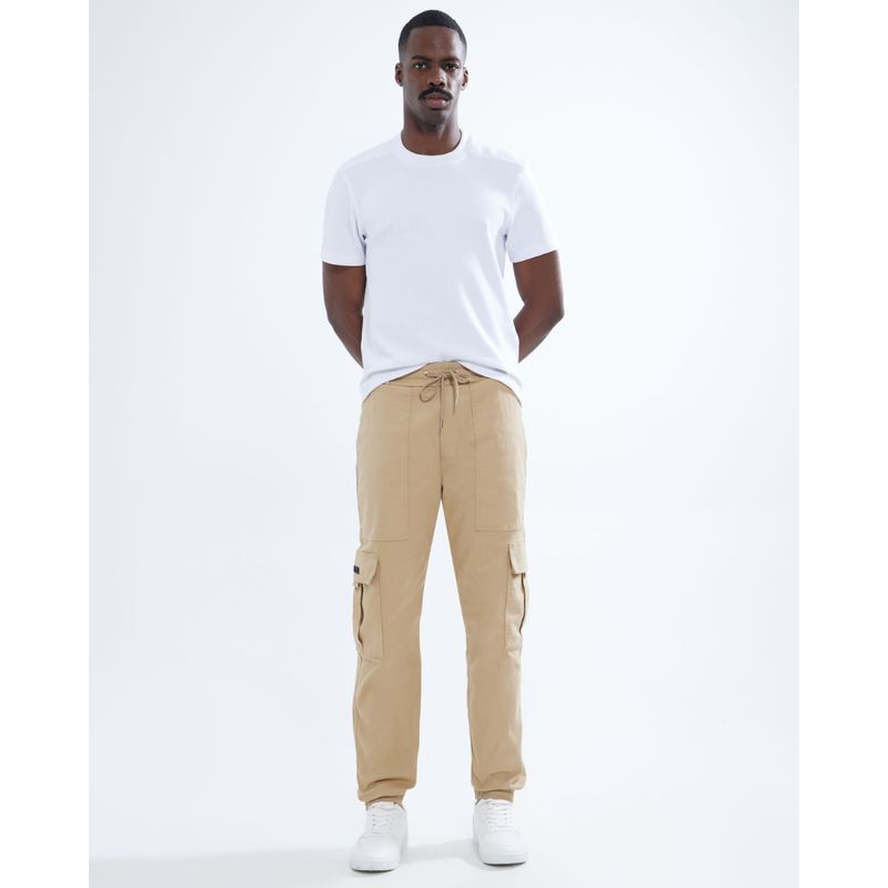 SEVEN SEVEN - Pantalon Para Hombre Jogger Color Camel Marca Seven Seven #45070989