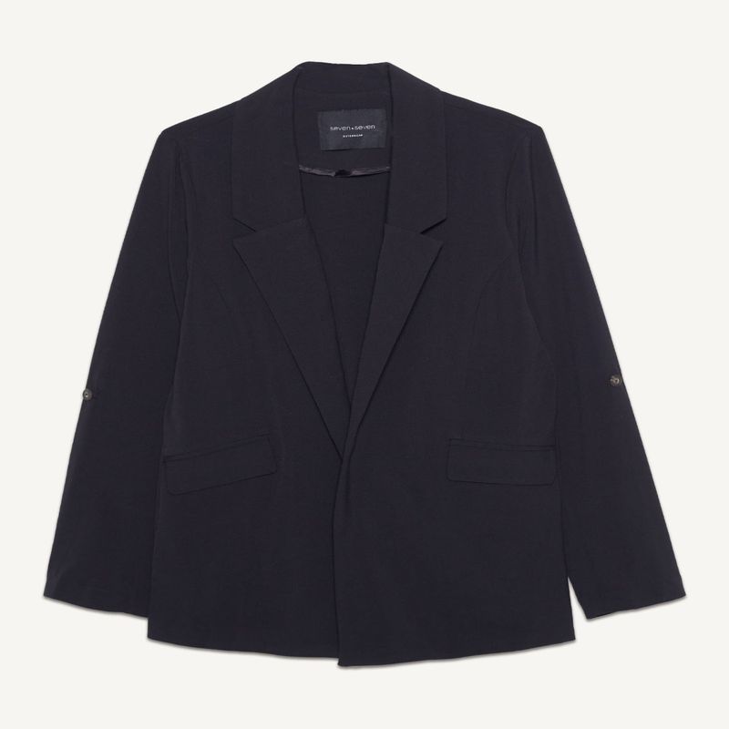 SEVEN SEVEN - Blazer Para Mujer Blazer Color Negro Marca Seven Seven #28400034