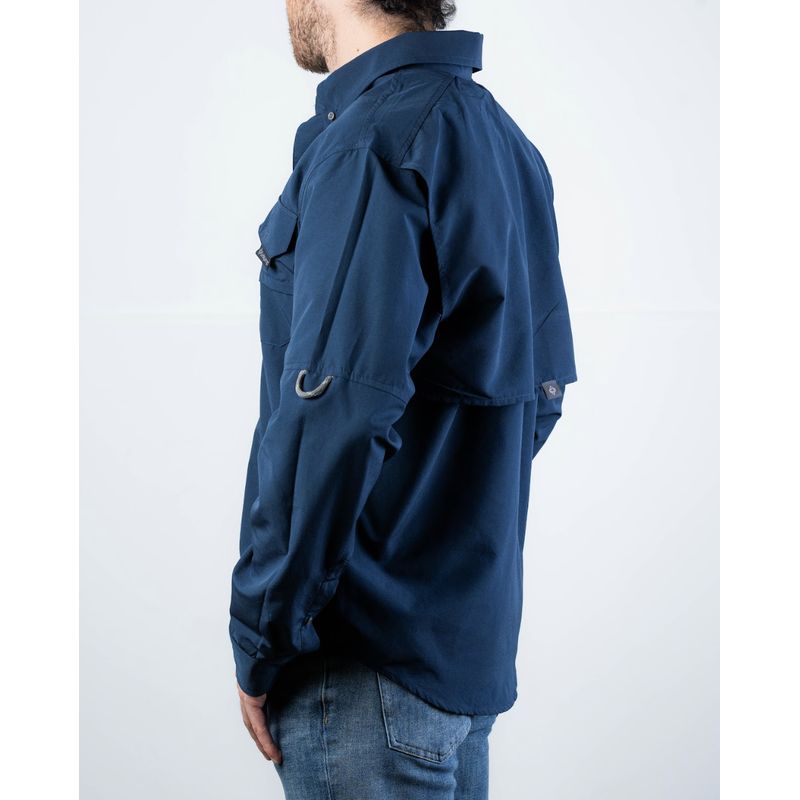 LEKAMP - Camisa outdoor unisex manga larga con protección solar y rápido secado