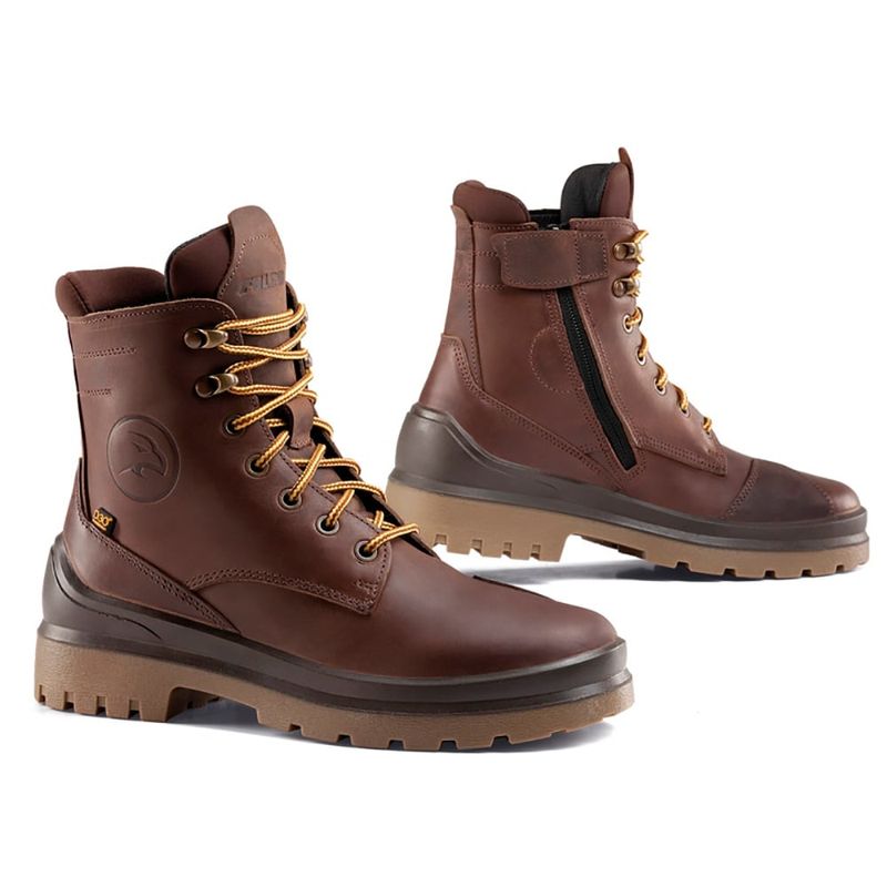 FALCO - BOTAS DE PROTECCION FALCO CUERO DAMA VIKY CAFE 41