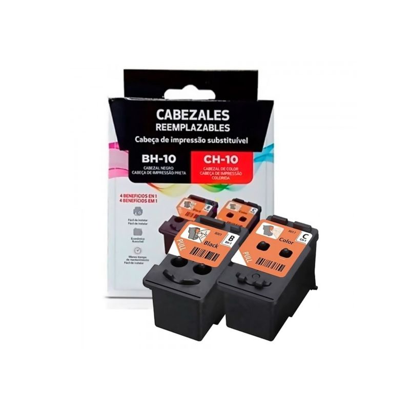 CANON - Cabezal canon NEGRO y COLOR BH-10 + CH-10 G6010-7010-3160-4170