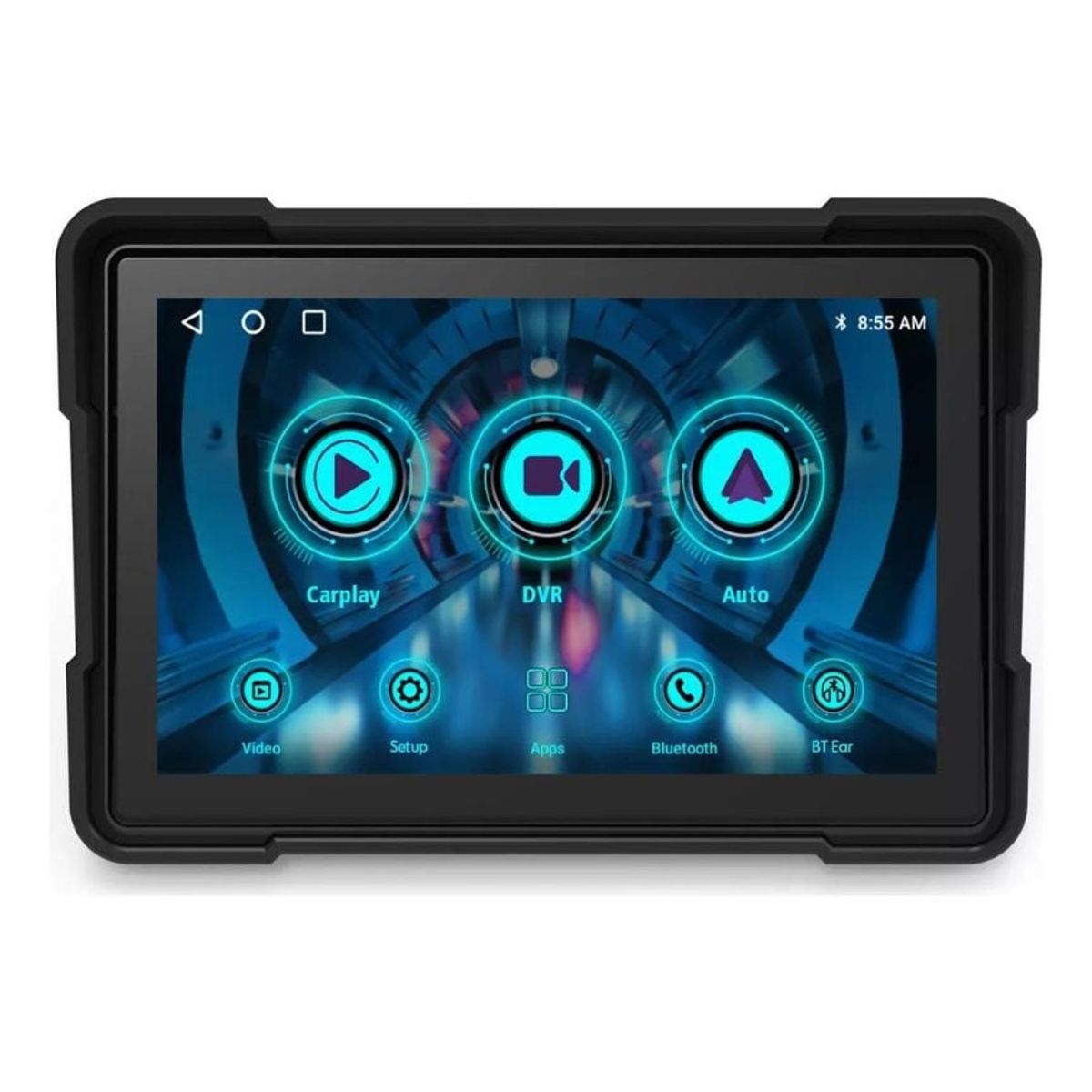 AIWA - Pantalla Tactil Moto Aiwa Android Auto Carplay AW-GP50M GPS