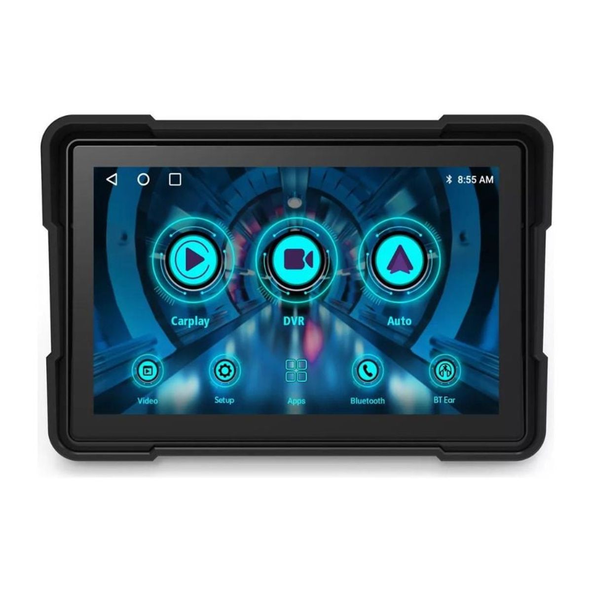 AIWA - Pantalla Tactil Moto Aiwa Android Auto Carplay AW-GP50M GPS