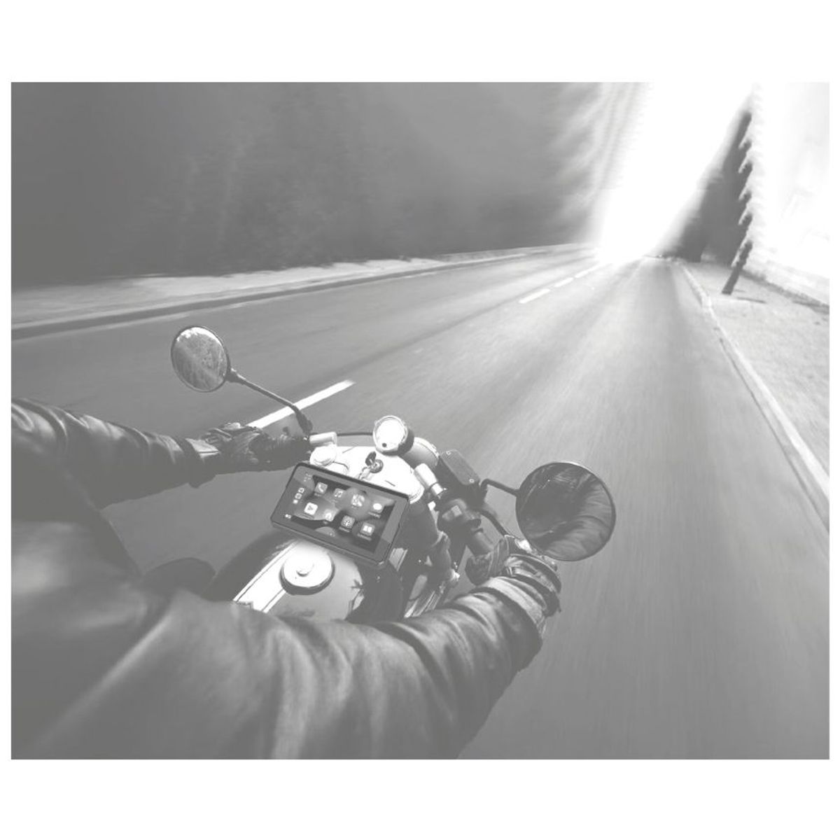 AIWA - Pantalla Tactil Moto Aiwa Android Auto Carplay AW-GP50M GPS