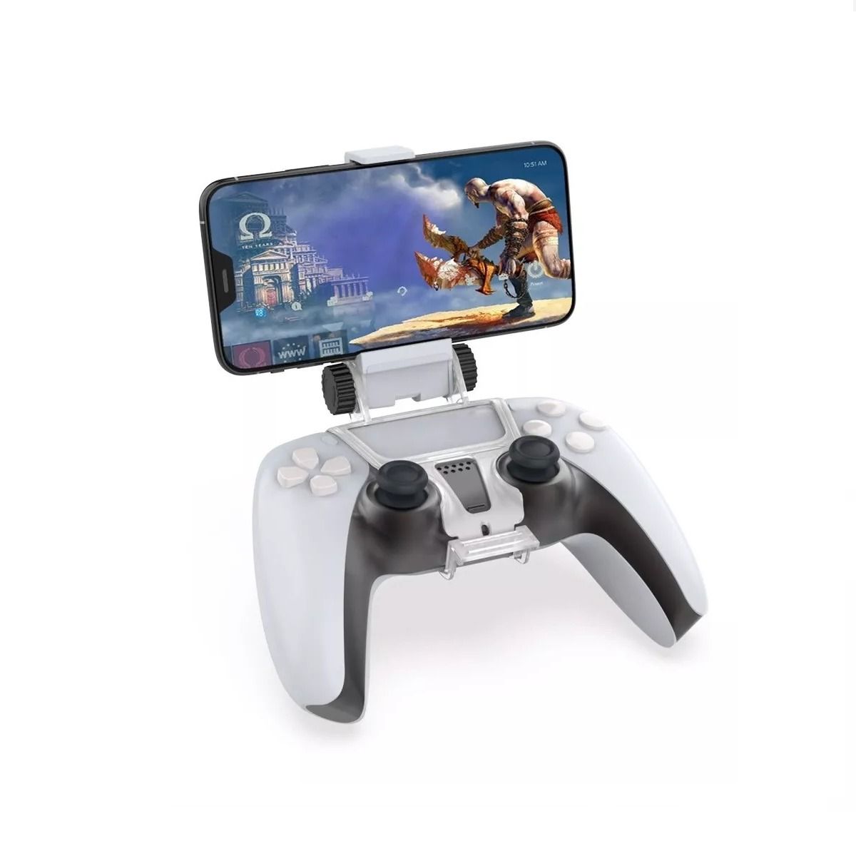GENERICO - Clip Soporte Celular Para Control Playstation Ps5