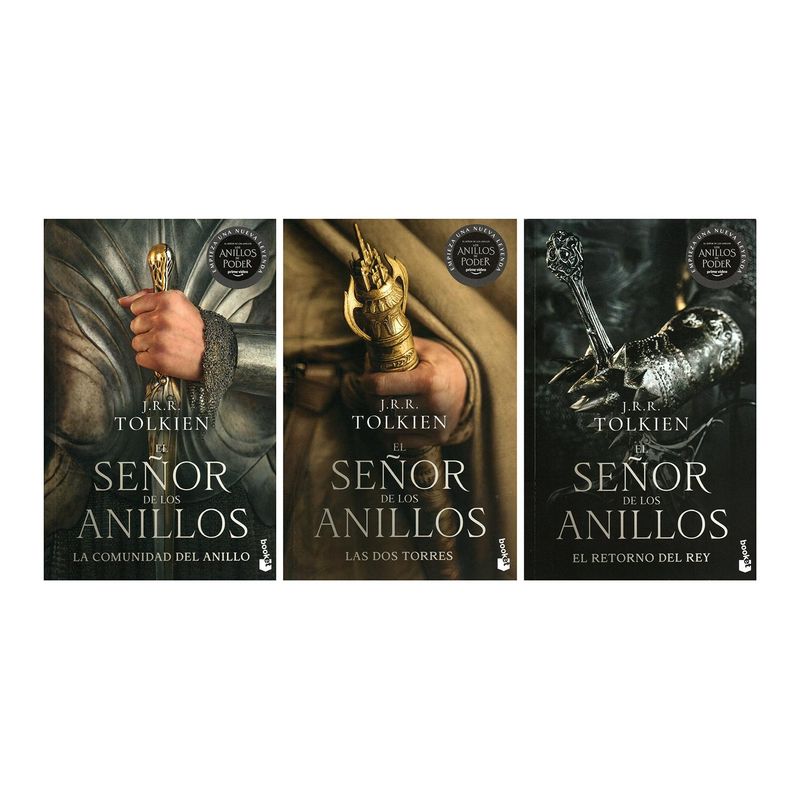 BOOKET - El Señor De Los Anillos. J. R. R. Tolkien. 3 Tomos
