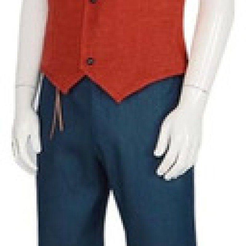 GENERICO - Disfraz Luffy One Piece Adulto Anime