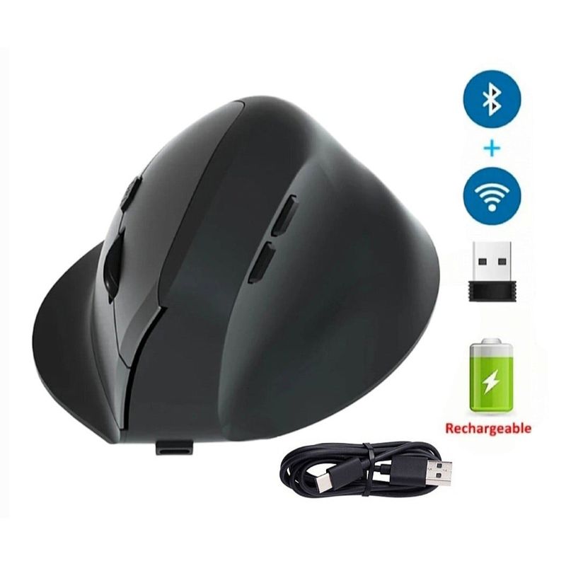 GENERICO - Mouse Inalámbrico Vertical Ergonómico