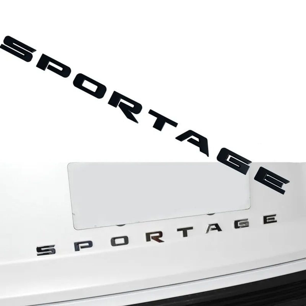 OEM - accesorios kia sportage emblema letras negras
