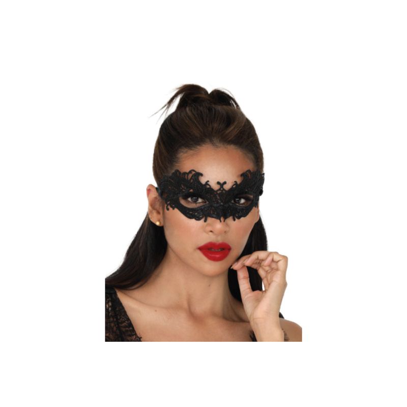 DISTRISEX - Antifaz femenino negro Feticcia Lerot