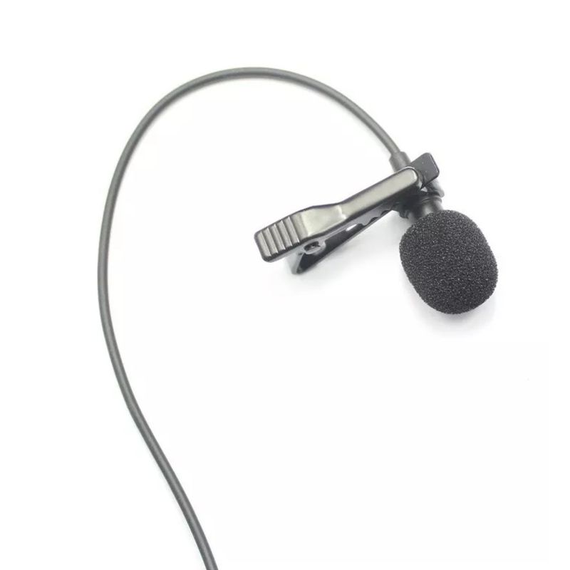 STARTEC - Microfono De Solapa Star Tec St-mic-01 Negro 3.5 Mm + Adapt