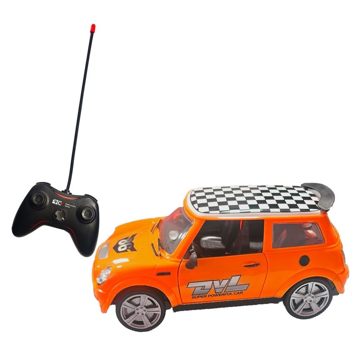 GENERICO - Carro Mini Cooper Deportivo Control Remoto Juguete + Bateria