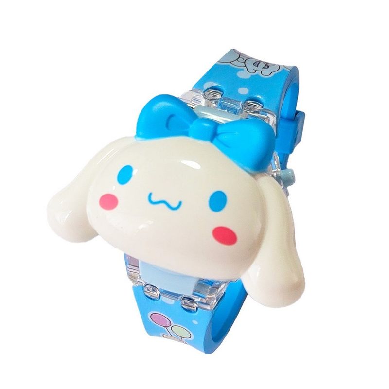 GENERICO - Reloj Niñas Digital Luces Sonido Infantil Cinnamoroll Anime