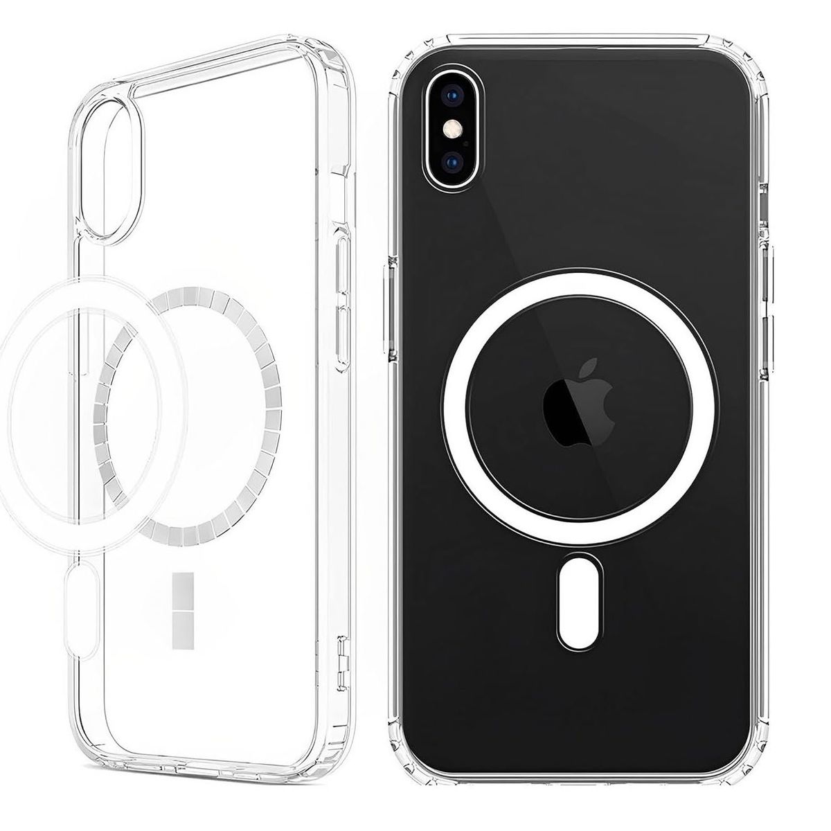 GENERICO - Estuche De Carga Magsafe Antigolpes Para Iphone XS MAX