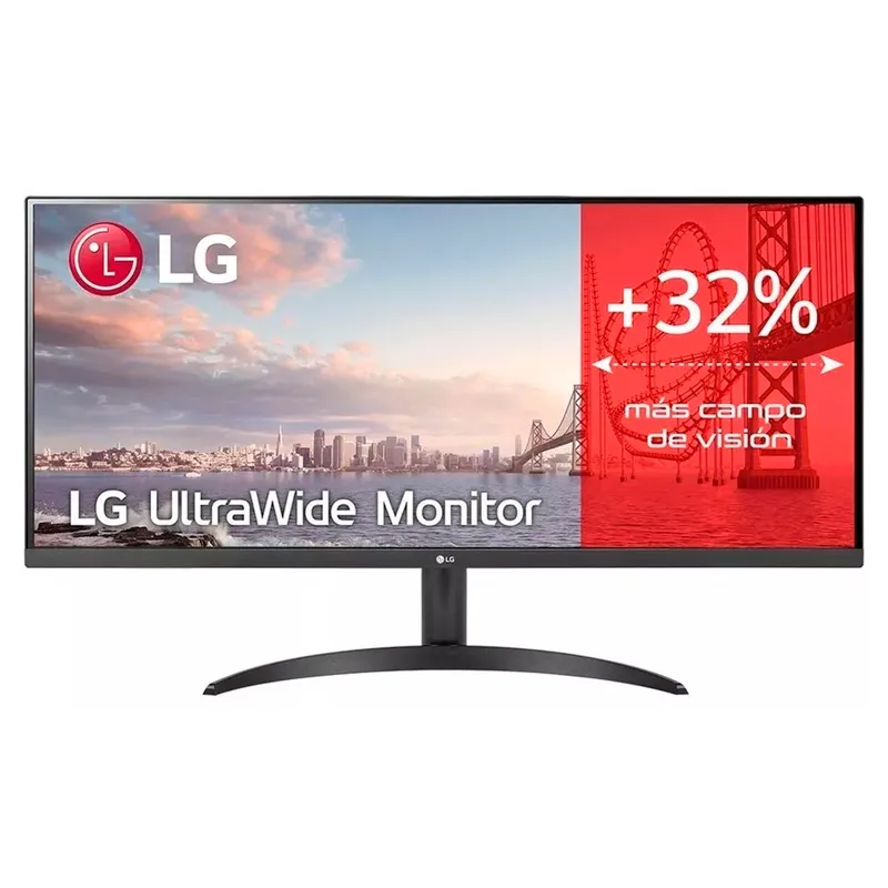 LG - Monitor UltraWide LG 34WP500-B FHD IPS Multitasking 34"